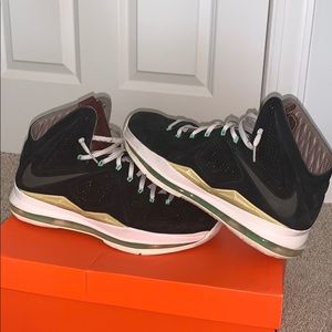 Nike Lebron X EXT Black Suede